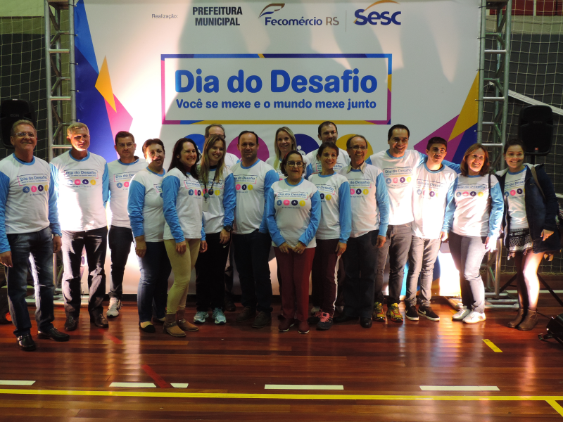 ABERTURA DO DIA DO DESAFIO ACONTECEU EM SANTA ROSA